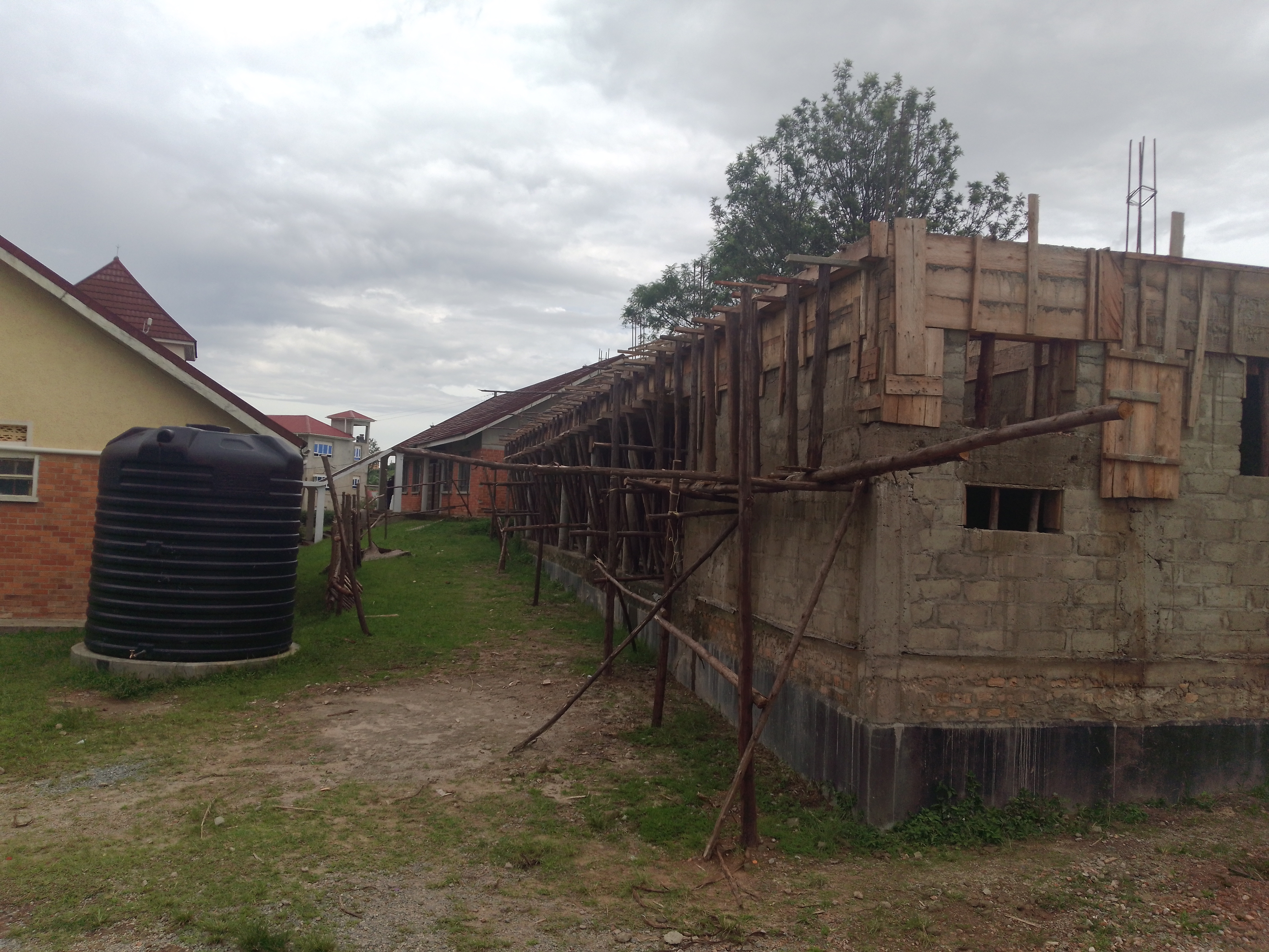 NEW OFFICES AND HALL BEING CONSTRUCTED AT BIMC HEAD OFFICE